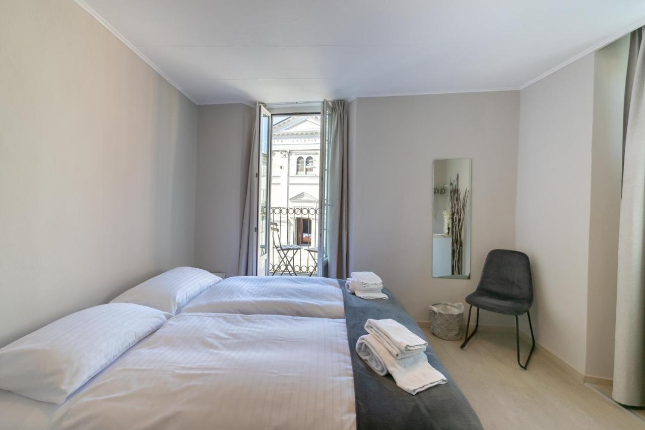 Hotel Osteria Pozzo Locarno Esterno foto