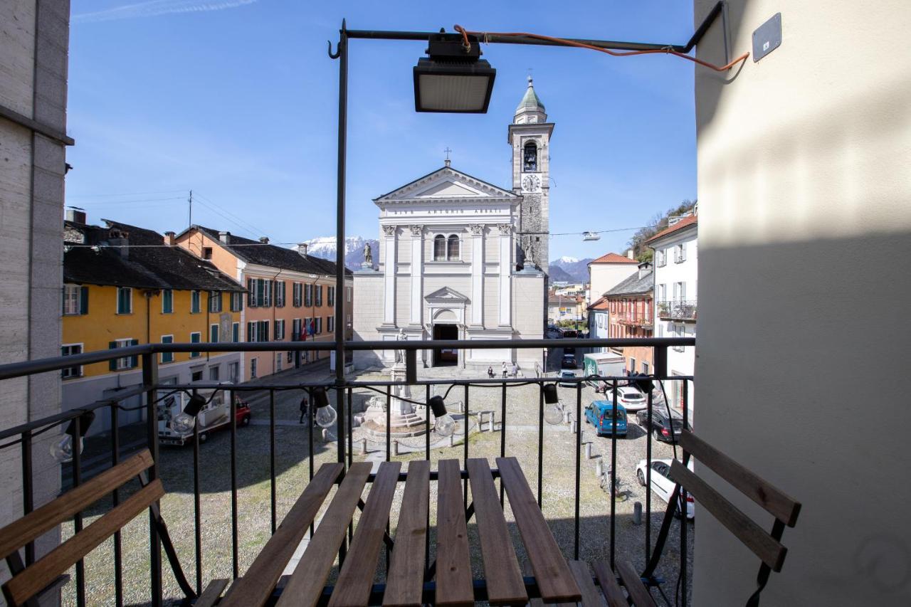 Hotel Osteria Pozzo Locarno Esterno foto