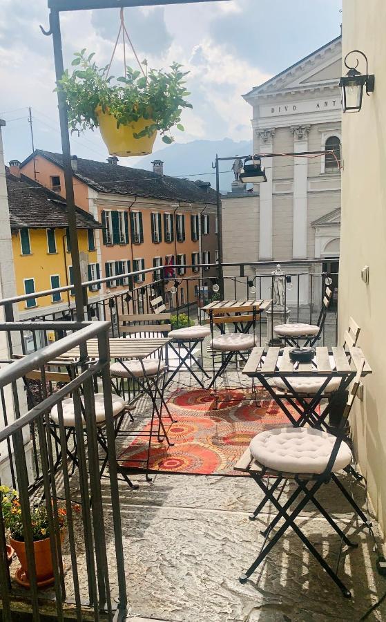 Hotel Osteria Pozzo Locarno Esterno foto