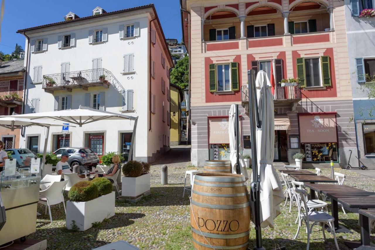 Hotel Osteria Pozzo Locarno Esterno foto
