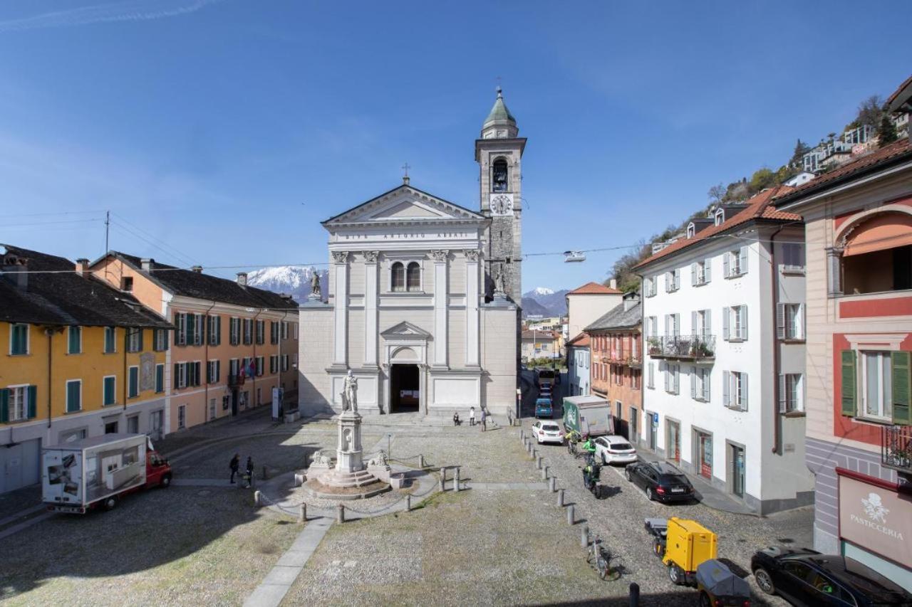 Hotel Osteria Pozzo Locarno Esterno foto